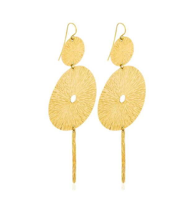 Brass Earrings Franka