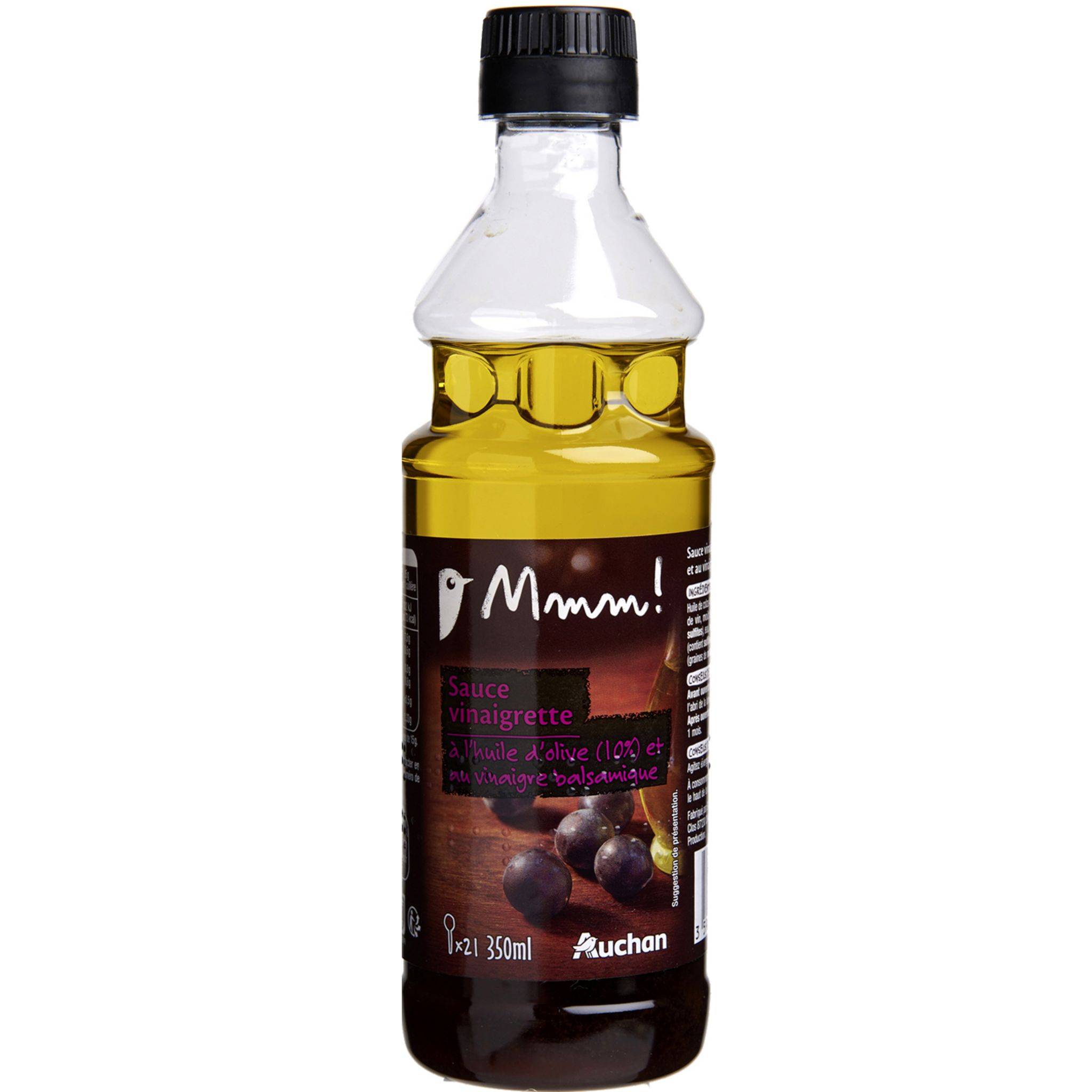 Auchan Sauce vinaigrette à l'huile d'olive et au vinaigre balsamique