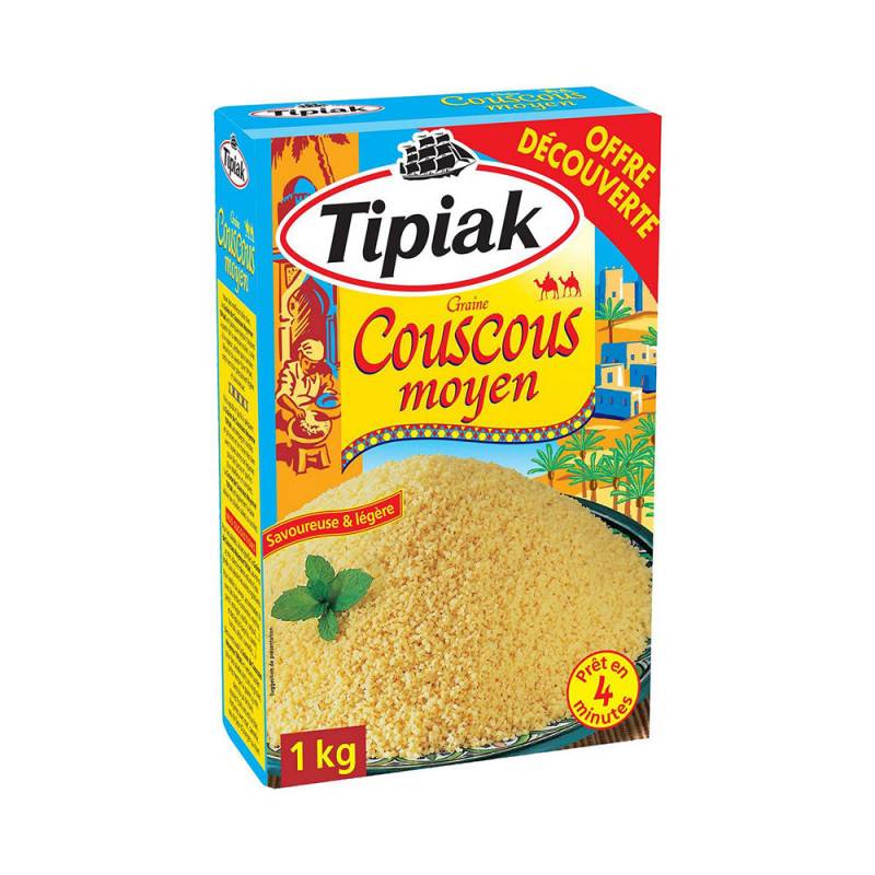 Auchan Couscous moyen 1kg