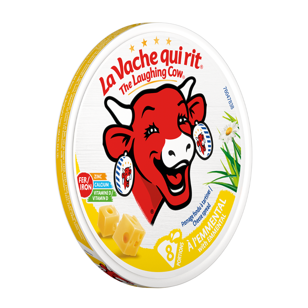 Auchan - Fromage fondu à l&amp;#39;emmental x8 120g