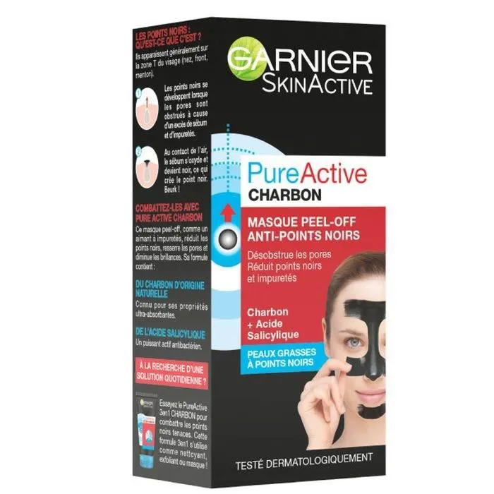 Auchan - Pure Active Masque Peel Off Anti Points Noirs 50ml