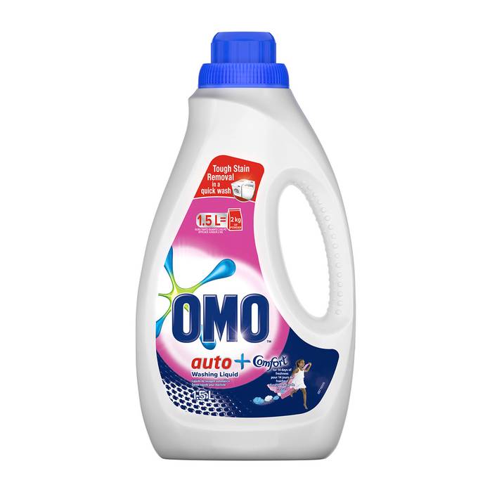 Auchan - Lessive détachante automatique avec comfort 1,5L