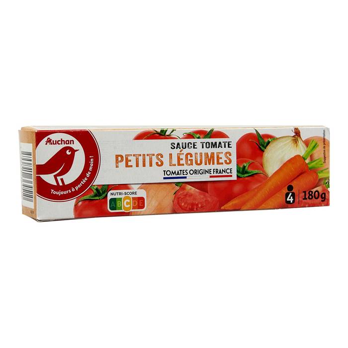 Sauce tomate petits légumes 4x180g
