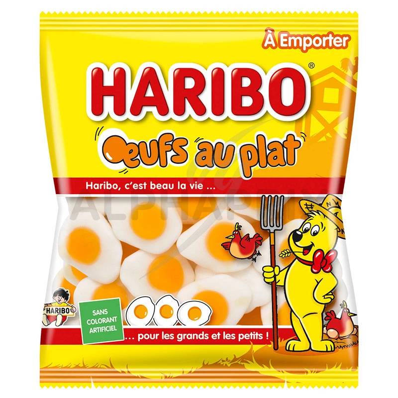Auchan Bonbons oeufs au plat 120g