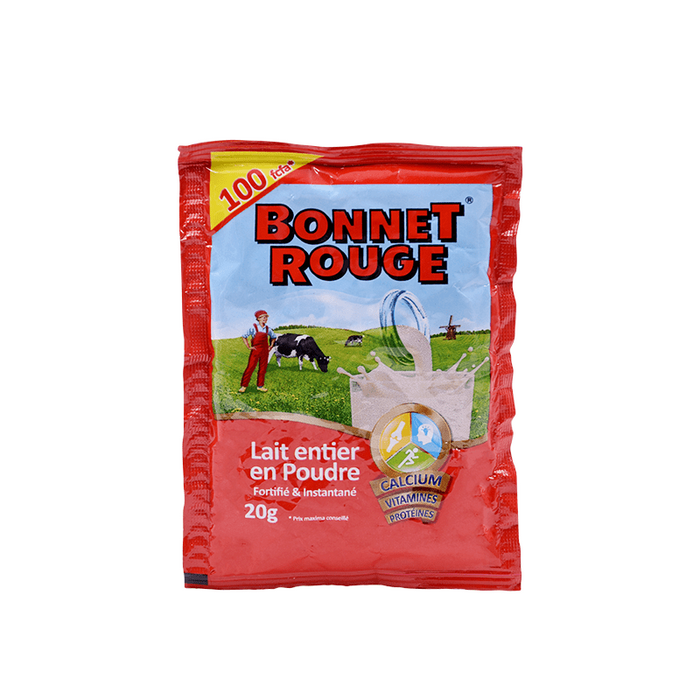 Lait en poudre 28% matière grasse animale 20g